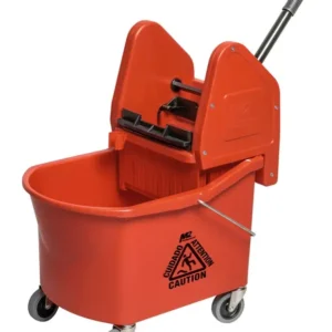 Bucket & Wringer Combo, Grizzly, Down Press, 32 Qt Red (BW-D33100-RD) #DAB261-J