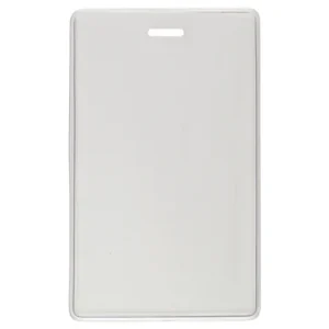 Badge Holder Clear Vinyl Vertical S-Series Anti-Print Transfer Proximity Card Holder, 2.38" x 3.75" (100/pack) #DAB217-OP