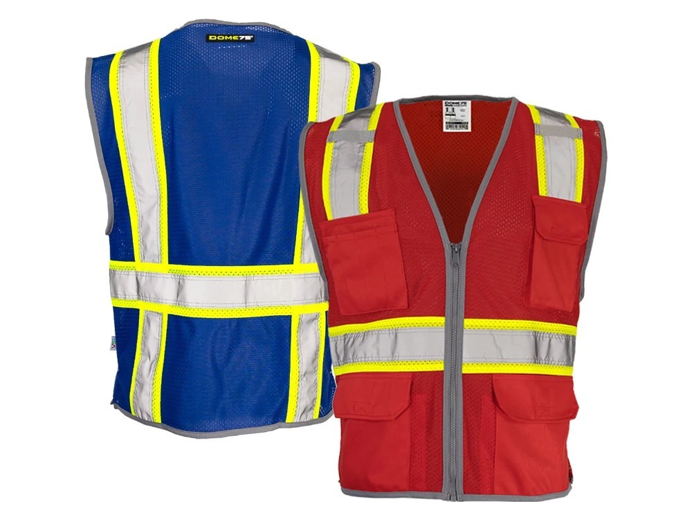 Safety Vest HiVis DOME75 Dynamic Series DV2183 Royal Blue (size SM/MD) #DV2183-RBHY-SM/MD - #DAB199-SV