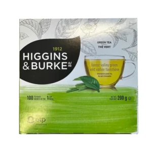 Higgins & Burke Forest Valley Green Filterbag Tea 100 Pack #DAB288-OP