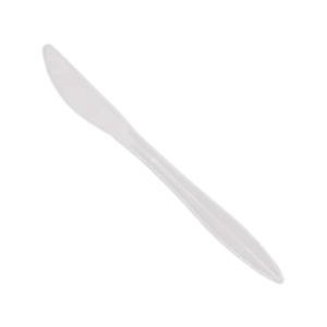 Knife White Medium Plastic Knives 1000/case #DAB228-J