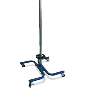 Stand, Vertical Roll Stand with Casters For Bubble Wrap/Newsprint Rolls 275lbs Capacity - DAB030-C