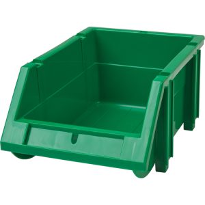 Stack & Hang Bin, 4-13/16" W x 3-3/16" H x 7-1/8" D, Green - CC234