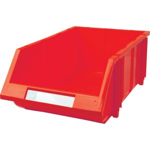 Stack & Hang Bin, 11-13/16" W x 7" H x 17-11/16" D, Red - CC246