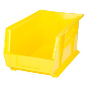 Stack & Hang Bin, 8-1/4" W x 7" H x 14-3/4" D, Yellow - CF848