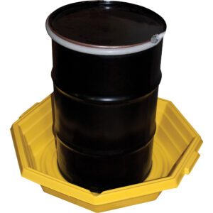 Drums-up™ Trays, 37.5" L x 37.5" W x 7.5" H, 20 US gal. Spill Capacity - #DA104