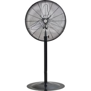 Non-Oscillating Pedestal Fan, Heavy-Duty, 2 Speed, 24" Diameter - EA642
