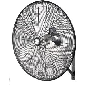 Non-Oscillating Wall Fan, Industrial, 30" Dia., 2 Speeds - EA648