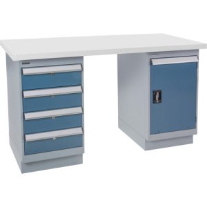 Pre-Designed Workbench, 60" W x 30" H x 34" H, 2500 lbs. Capacity - FG127