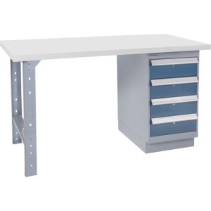 Workbench, 60" W x 30" H x 34" H, 2500 lbs. Capacity - FG270