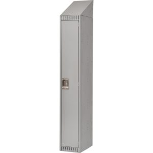 Assembled Lockers, 12" x 18" x 72", Steel, Grey, Rivet (Assembled) - FN475