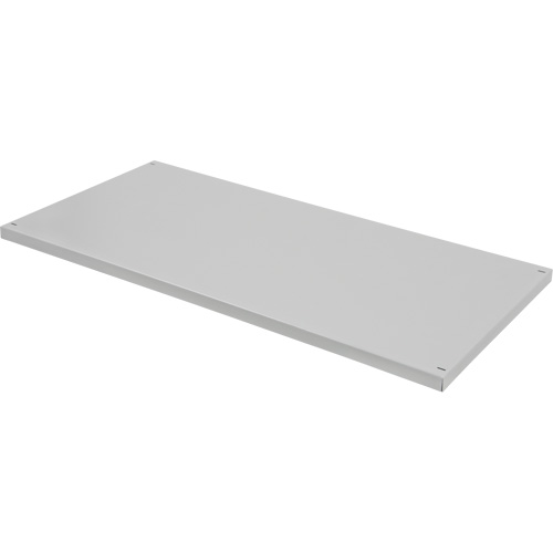 Replacement Shelf for Knocked Down Cabinet, 30" x 15", 100 lbs. Capacity, Steel, Grey - FL817