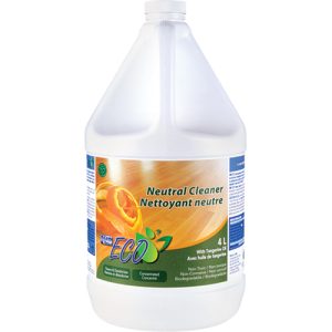 Tangerine Oil Neutral Cleaners, Jug, 4 L - JC006