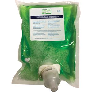 Moisturizing Hair & Body Wash, Foam, Bag Cartridge, 1 L, Scented - JL610