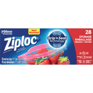 Ziploc® Storage Bags Medium (28/box) #JM312