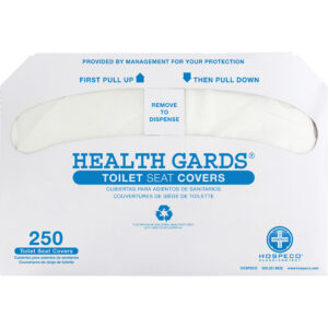Toilet Seat Cover Health Gards® Half-Fold(250/pack) - #JM621