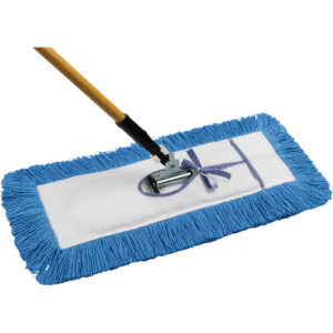Dust Mop with Handle & Frame, Static-H, Tie-On Style, Nylon, 36" L x 5" W - #JM768