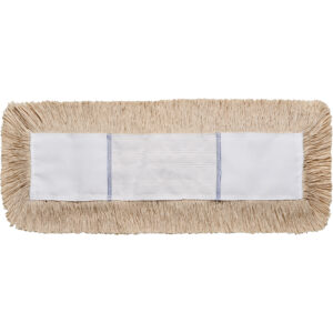 Dust Mop Replacement Head, Slip On Style, Cotton, 48" L x 5" W - JM773