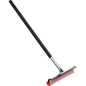 Squeegee, 10", Rubber, Stainless Steel Frame - JM975