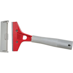 Scraper Small, Steel Blade, 4" Wide, Plastic Handle - #JM980