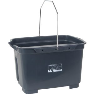 Dual Compartment Bucket, 4.75 US Gal. (19 qt.) Capacity, Grey - JN504