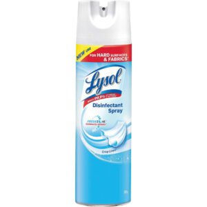 Disinfectant Spray Lysol® - Crisp Linen Scent, 539 g Spray Can 12/case - #JO051