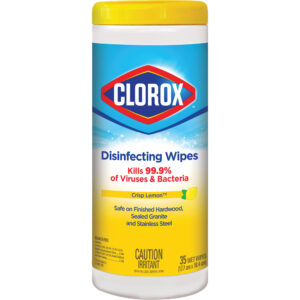 Disinfecting Wipes, Clorox, Lemon scent - 35 ct 12ct/case - JO323
