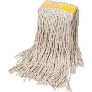 Wet Floor Mop, Cotton, 12 oz., Cut Style - JQ141