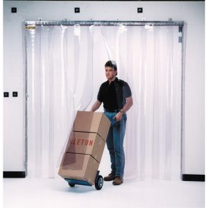 Strip Curtain Doors, 8' x 10' Door Opening, 12" Strip Width, 0.120" Strip Thickness - KF025