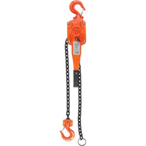 Lever Hoist, 5' Lift, 12000 lbs. (12 tons) Capacity, Alloy Steel Chain - LW566