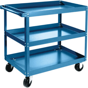 Shelf Carts , 3 Tiers, 24" W x 36" H x 48" D, 900 lbs. Capacity - MB487