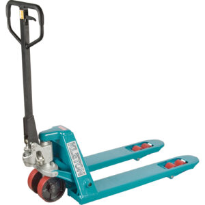 Heavy-Duty Hydraulic Pallet Truck, Steel, 36" L x 27" W, 6600 lbs. Capacity - MJ493
