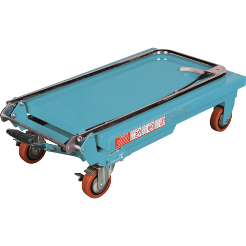 Heavy-Duty Hydraulic Scissor Lift Table, 27-1/2" L x 17-3/4" W, Steel, 330 lbs. Capacity - MJ518 - Image 5