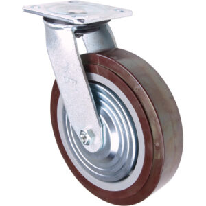 Caster, Swivel, 8" (203.2 mm), Polyurethane, 1000 lbs. (453.6 kg.) - ML401