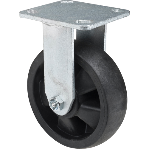 Hi-Temp Caster, Rigid, 6" (152.4 mm), Nylon, 880 lbs. (399 kg.) - ML862