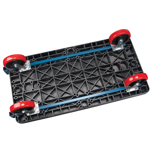 Plastic Platform Truck, 48" L x 24" W, 2500 lbs. Cap., Polyurethane Wheels - MN430 - Image 2