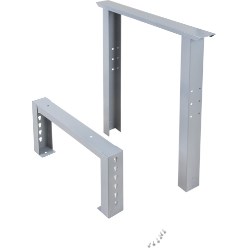 Industrial Duty Leg for Workbench, Steel, 24" D x 34" H, Single - MO931 - Image 2
