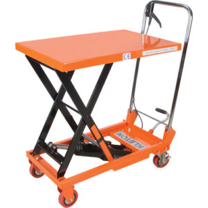 Hydraulic Scissor Lift Table, 27-1/2" L x 17-3/4" W, Steel, 330 lbs. Capacity - MP005