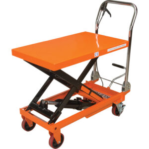 Hydraulic Scissor Lift Table, 32" L x 19-3/4" W, Steel, 660 lbs. Capacity - MP006