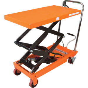 Hydraulic Scissor Lift Table, 35-3/4" L x 19-3/4" W, Steel, 770 lbs. Capacity - MP007
