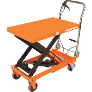 Hydraulic Scissor Lift Table, 32" L x 19-3/4" W, Steel, 1100 lbs. Capacity - MP008