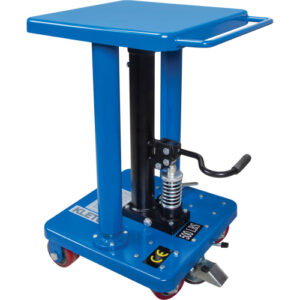 Hydraulic Work Table, 18" L x 18" W, Steel, 500 lbs. Capacity - MP535