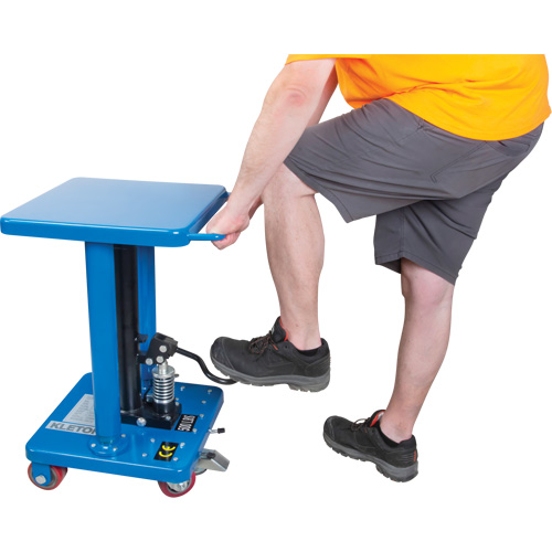 Hydraulic Work Table, 18" L x 18" W, Steel, 500 lbs. Capacity - MP535 - Image 4