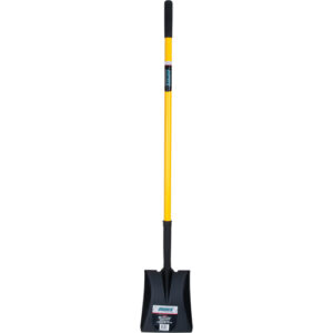 Square Point Shovels, Fibreglass, Tempered Steel Blade, Straight Handle, 48" Long - NJ095