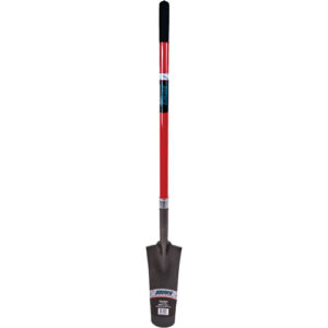 Heavy-Duty Drain Spade, Carbon Steel, 16" x 6" Blade,  45" L, Straight Handle - NN241