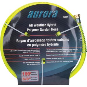 Hybrid Garden Hose, Copolymer, 5/8" dia. X 100' - NO964