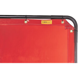 Welding Screen and Frame, Orange, 8' x 6' - NT891