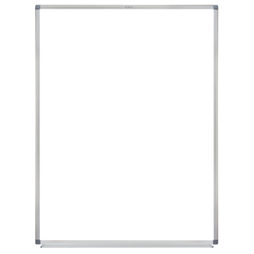 Porcelain Whiteboard, Magnetic, 36" W x 48" H - OP536