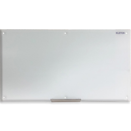 Glass Dry-Erase Board, Magnetic, 71" W x 48" H - OQ911