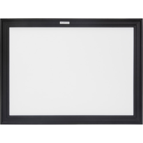 Black MDF Frame Whiteboard, Magnetic/Dry-Erase, 24" W x 18" H - OR130